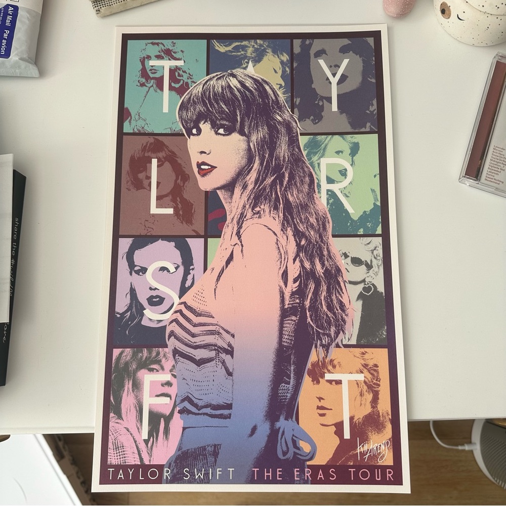 Taylor Swift Eras Tour VIP Poster